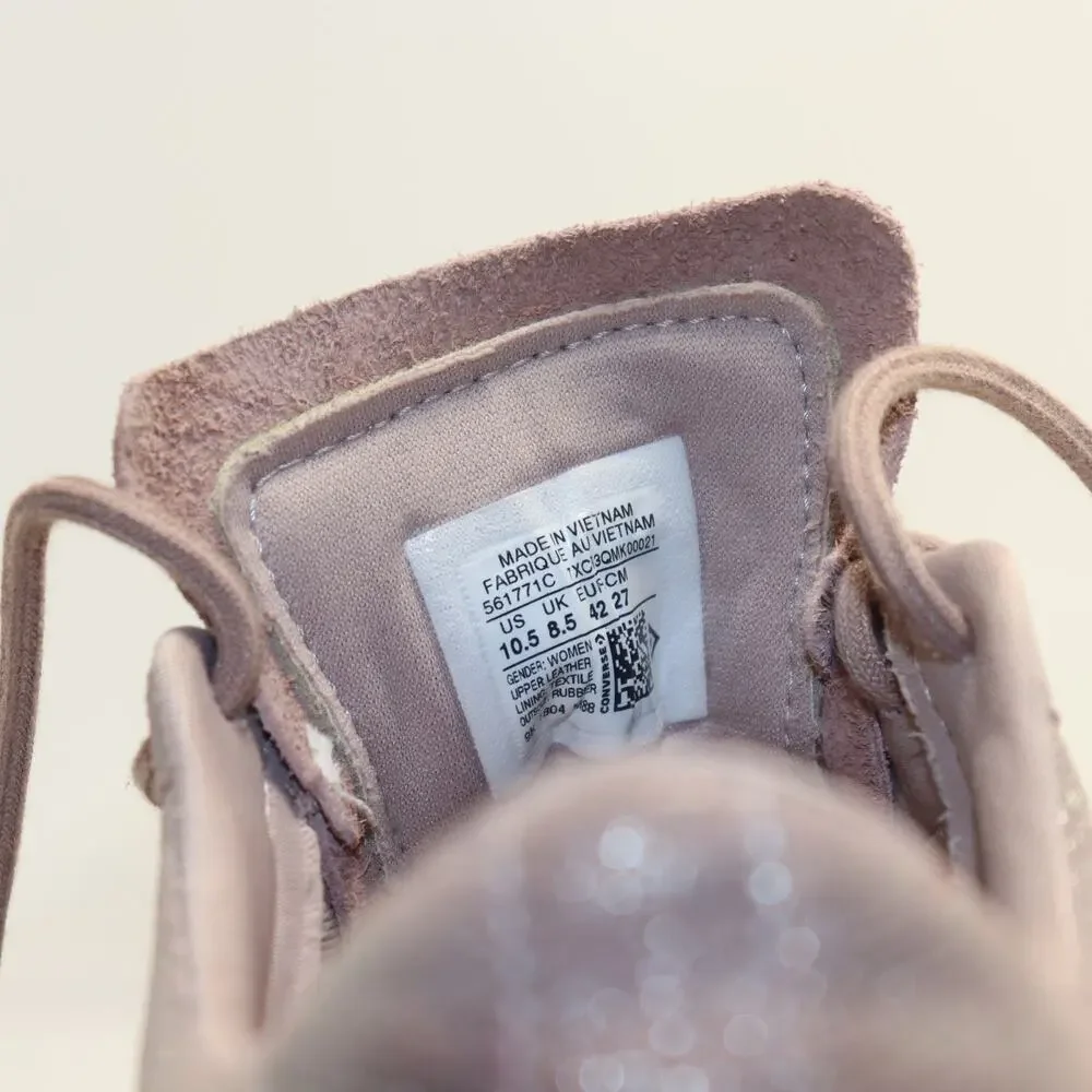 Converse One Star Platform Pink Shimmer Ox‎ Sneakers Women’s 10.5